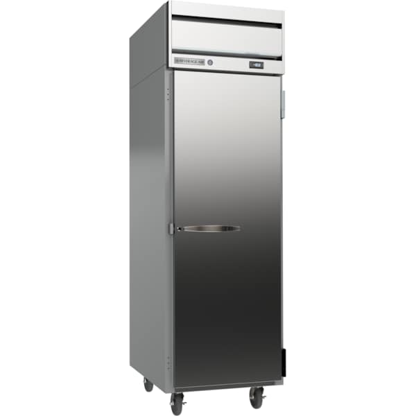 Freezer, Reach In, Top Mount, Single Section, (1) Solid Door, 26"